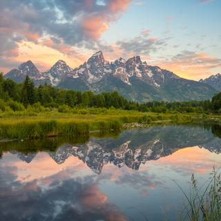 Spring Teton National Park wallpaper