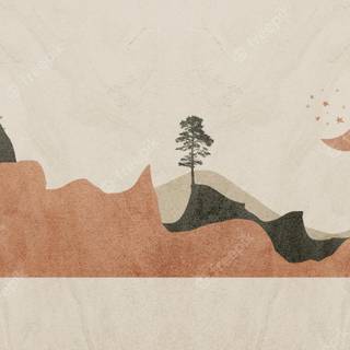 Summer laptop simple wallpaper