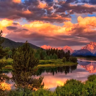 Spring Teton National Park wallpaper