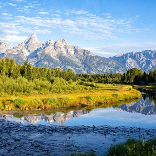 Spring Teton National Park wallpaper