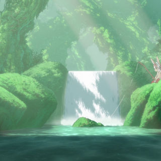 River anime wallpaper