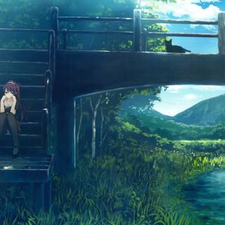 River anime wallpaper