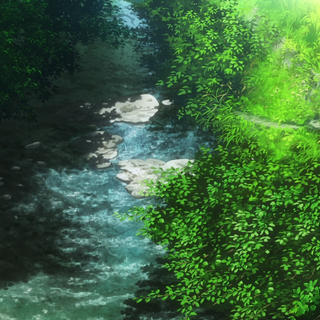 River anime wallpaper