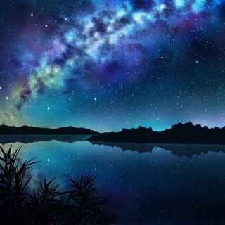 River anime wallpaper