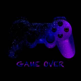 Neon controller wallpaper