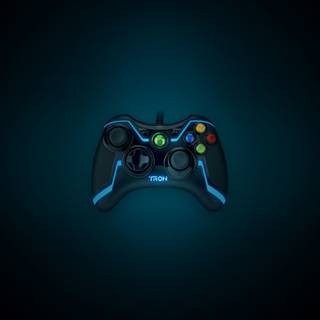 Neon controller wallpaper