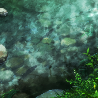 River anime wallpaper