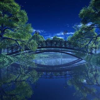 River anime wallpaper