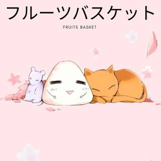 Spring basket wallpaper