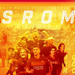 AS Roma 2023 wallpaper
