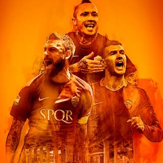 AS Roma 2023 wallpaper