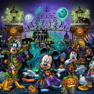 Happy Halloween Mickey wallpaper