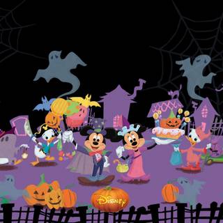 Happy Halloween Mickey wallpaper