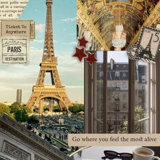 Summer aesthetic France wallpaper