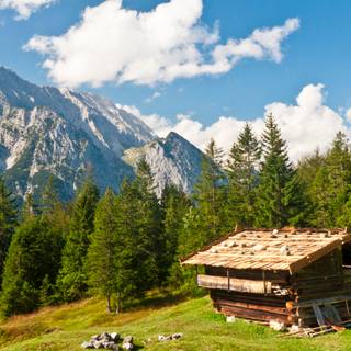 Cabin summer wallpaper