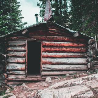 Cabin summer wallpaper