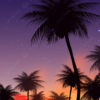 Beach summer party wallpaper