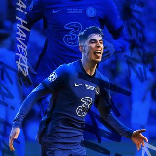 Kai Havertz Chelsea 2023 wallpaper