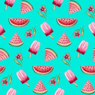 Pattern summer wallpaper
