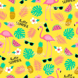 Vector art summer wallpaper