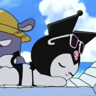 Kuromi summer wallpaper