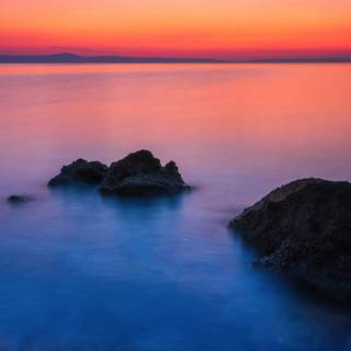 Summertime sunset wallpaper