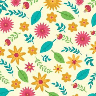 Pattern summer wallpaper