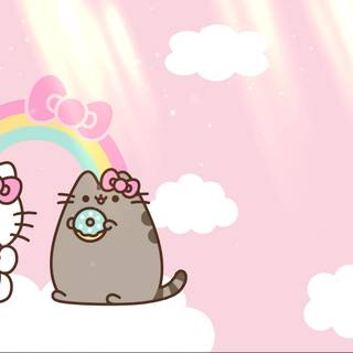 My Melody Hello Kitty wallpaper