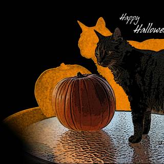 Logo Halloween wallpaper