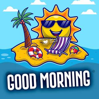 Nice summer morning wallpaper