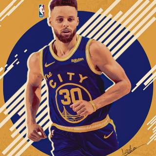 Stephen Curry 2023 iPhone wallpaper