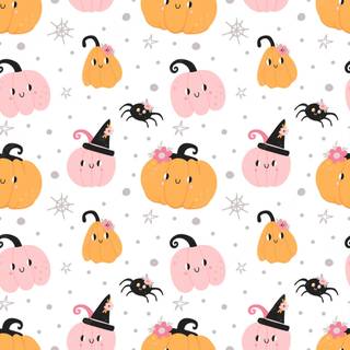 Cute Halloween pumkin wallpaper