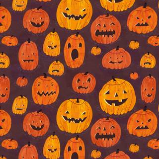 Cute Halloween pumkin wallpaper