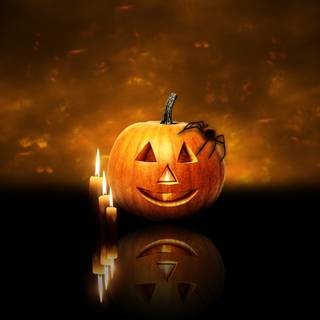 Cute Halloween pumkin wallpaper