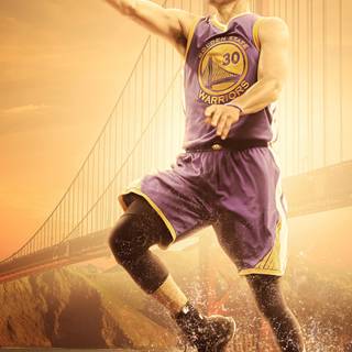 Stephen Curry 2023 iPhone wallpaper