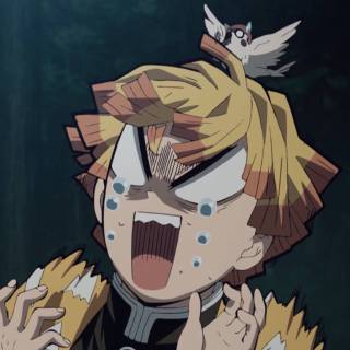 Funny Zenitsu wallpaper