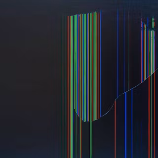 Realistic laptop broken screen wallpaper