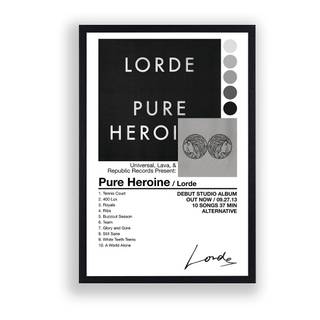Lorde Pure Heroine wallpaper