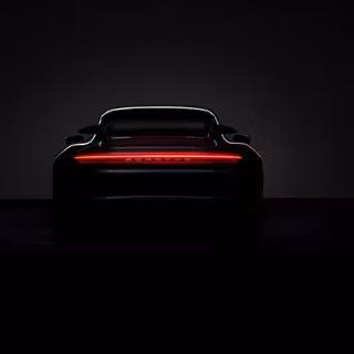 Porsche 911 black wallpaper