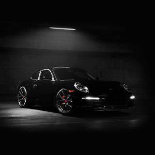 Porsche 911 black wallpaper