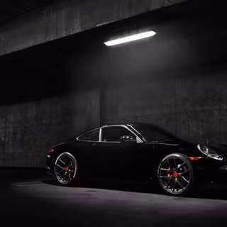 Porsche 911 black wallpaper