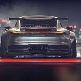 Porsche 911 black wallpaper