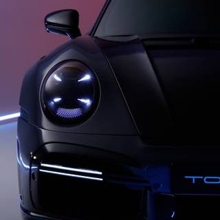Porsche 911 black wallpaper
