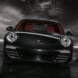 Porsche 911 black wallpaper