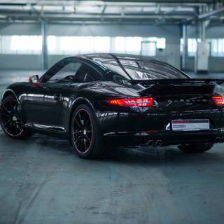 Porsche 911 black wallpaper