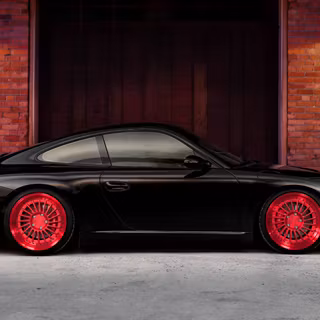 Porsche 911 black wallpaper