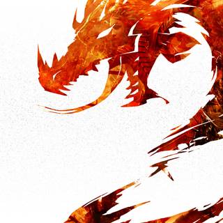 Red dragon desktop wallpaper