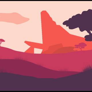 Lion King Pride Rock wallpaper