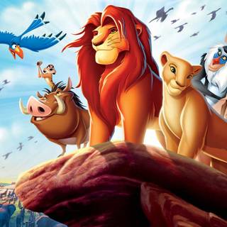 Lion King Pride Rock wallpaper