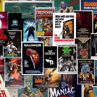 Horror movie posters wallpaper